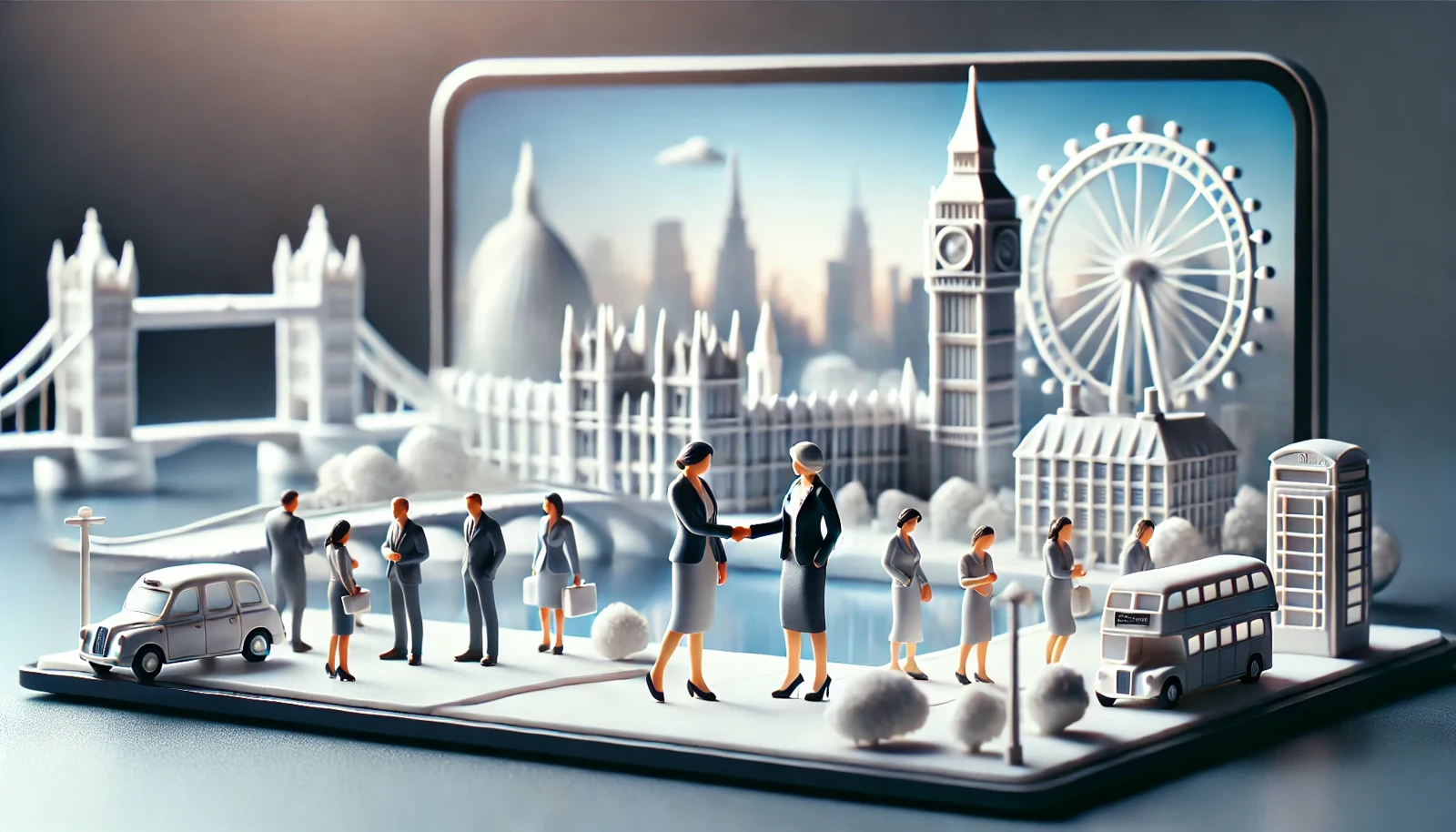 Londra’da iş hayatı